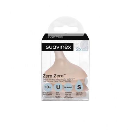 Comprar SUAVINEX TETINA SILICONA ZERO.ZERO FLUJO LENTO