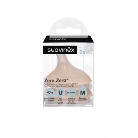 Comprar SUAVINEX TETINA SILICONA ZERO.ZERO FLUJO MEDIO