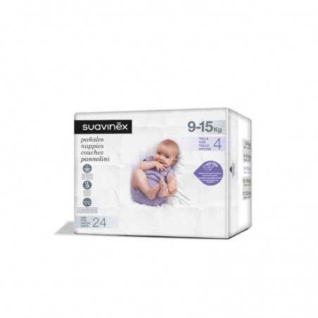 Comprar SUAVINEX PAÑAL TALLA GRANDE 9-15 KG 24 UDS