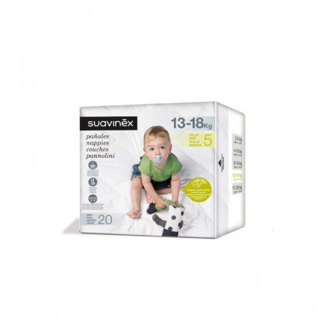 Comprar SUAVINEX PAÑAL TALLA MAXI 13-18 KG 20 UDS