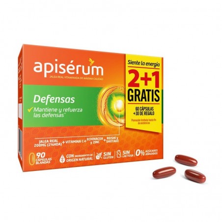 Comprar APISERUM DEFENSAS PACK 3 MESES 90 CAPS