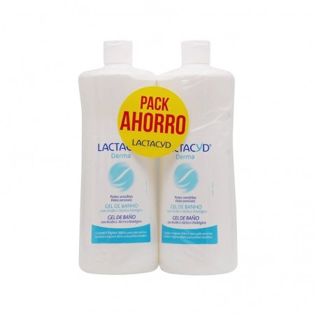 Comprar PACK LACTACYD DERMA 1 L + 1 L