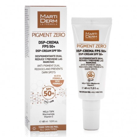 Comprar MARTIDERM PIGMENT ZERO DPS CREMA SPF50+ 40 ML