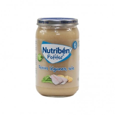 Comprar NUTRIBEN POTITOS VERDURA CON LENGUADO 235 G