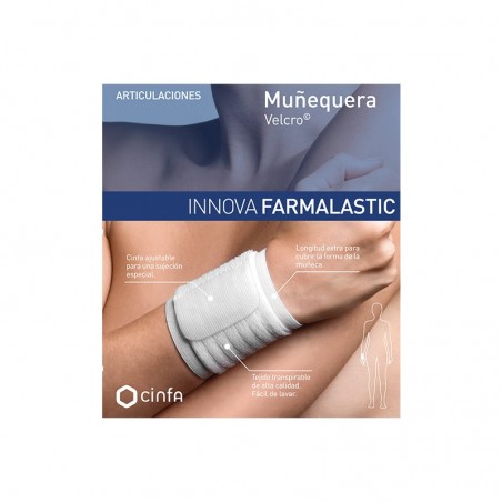 Comprar FARMALASTIC MUÑEQUERA VELCRO BEIGE TALLA PEQUEÑA/MEDIANA