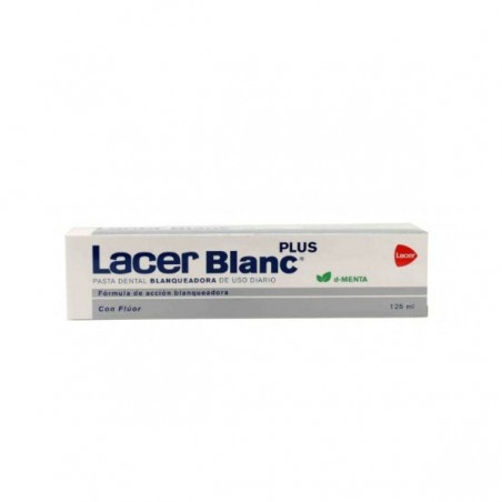 Comprar lacerblanc plus pasta blanqueadora 125 ml al mejor precio en Farmacia4Estaciones, tu farmacia online Comprar lacerblanc plus pasta blanqueadora 125 ml
