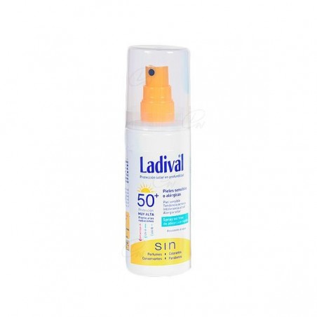 Comprar LADIVAL PIEL SENSIBLE ALERGICA FPS 50+ GEL-SPRAY 150 ML