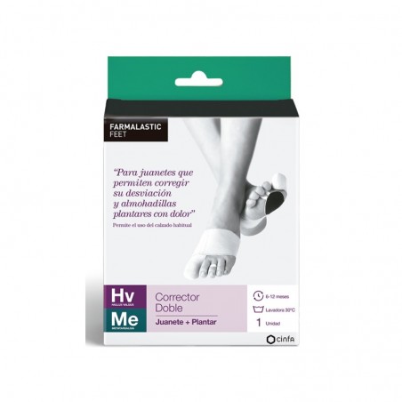 Comprar FARMALASTIC CORRECTOR JUANETE + PLANTAR TALLA M PIE IZQUIERDO