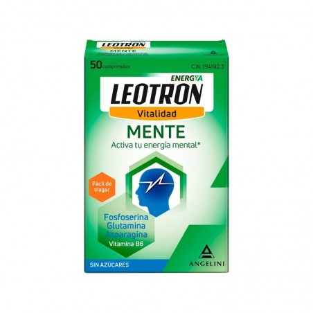 Comprar LEOTRON VITALIDAD MENTE 50 COMPRIMIDOS