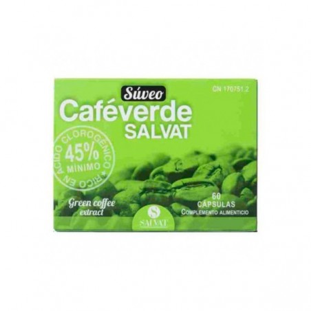 Comprar SUVEO CAFE VERDE SALVAT 60 CAPS