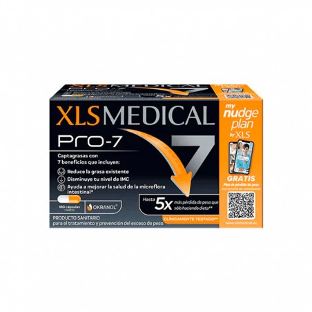 Comprar XLS MEDICAL PRO7 180 CAPSULAS