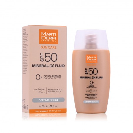 Comprar MARTIDERM SUN CARE SPF50 MINERAL FLUID 50 ML