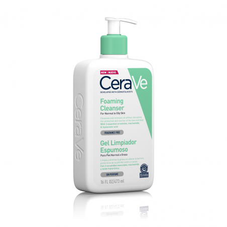 Comprar CERAVE GEL LIMPIADOR ESPUMOSO 473 ML