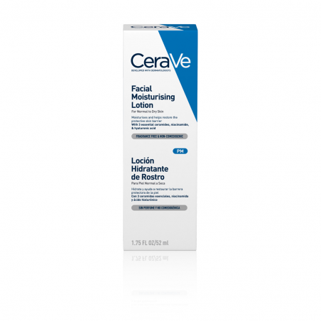 Comprar CERAVE LOCIÓN HIDRATANTE FACIAL 52 ML