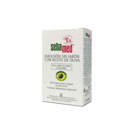 Comprar SEBAMED EMULSIÓN SIN JABÓN CON ACEITE DE OLIVA 200 ML