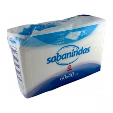 Comprar SABANINDAS EXTRA PROTECTOR DE CAMA 60 x 40 25 UDS