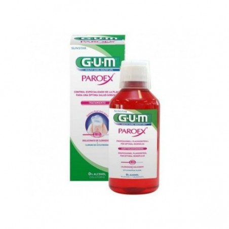 Comprar GUM PAROEX TRATAMIENTO COLUTORIO 300 ML