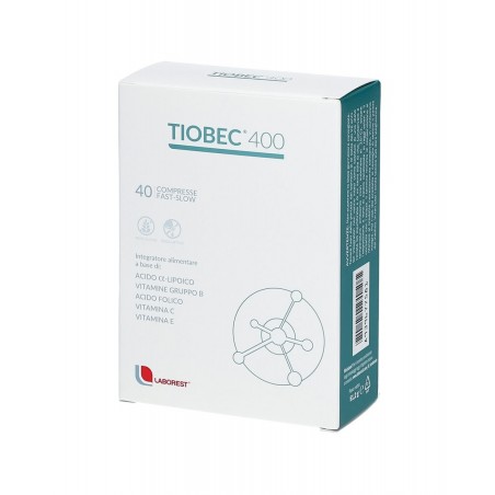 Comprar TIOBEC 400 40 COMPRIMIDOS