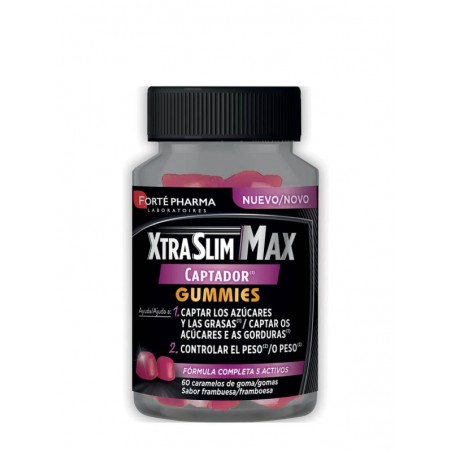 Comprar XTRASLIM MAX 60 GUMMIES  SABOR FRAMBUESA