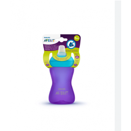 Comprar AVENT VASO CON BOQUILLA DURA 300 ML +9M MORADO SCF802/02 al mejor precio en Farmacia4Estaciones, tu farmacia online Comprar AVENT VASO CON BOQUILLA DURA 300 ML +9M MORADO SCF802/02