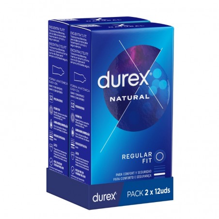 Comprar DUREX NATURAL DUPLO 2 X 12 UNDS