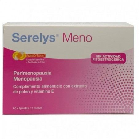 Comprar serelys meno 60 cápsulas al mejor precio en Farmacia4Estaciones, tu farmacia online Comprar serelys meno 60 cápsulas