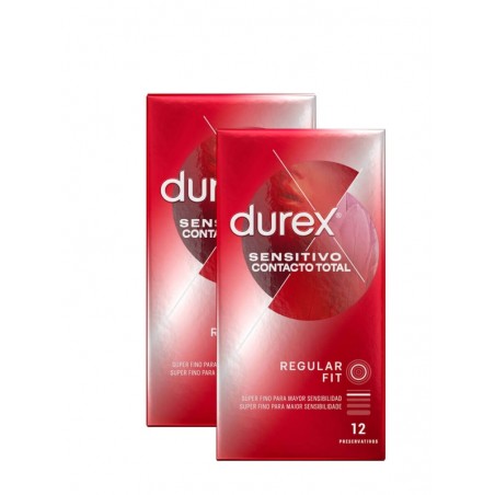 Comprar DUREX DUPLO SENSITIVO CONTACTO TOTAL