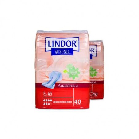 Comprar LINDOR ANATÓMICO DE NOCHE MEDIANA 80 UND al mejor precio en Farmacia4Estaciones, tu farmacia online Comprar LINDOR ANATÓMICO DE NOCHE MEDIANA 80 UND