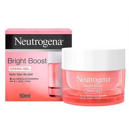 Comprar NEUTROGENA BRIGHT BOOST CREMA GEL 50 ML al mejor precio en Farmacia4Estaciones, tu farmacia online Comprar NEUTROGENA BRIGHT BOOST CREMA GEL 50 ML