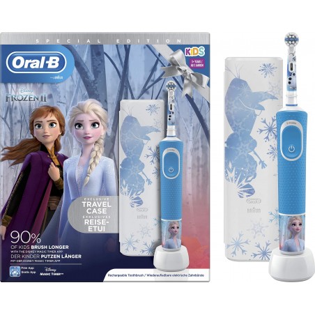 Comprar oral-b cepillo eléctrico frozen kids +3 años al mejor precio en Farmacia4Estaciones, tu farmacia online Comprar oral-b cepillo eléctrico frozen kids +3 años