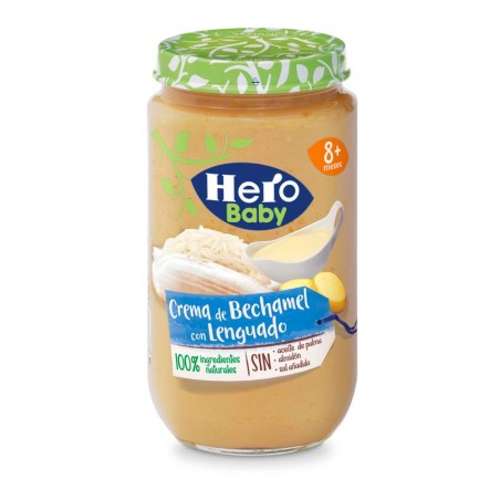 Comprar hero baby potito crema bechamel con lenguado 235g al mejor precio en Farmacia4Estaciones, tu farmacia online Comprar hero baby potito crema bechamel con lenguado 235g