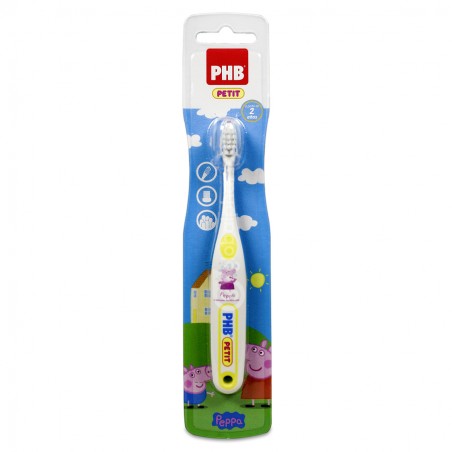 Comprar phb cepillo dental petit peppa +2 años al mejor precio en Farmacia4Estaciones, tu farmacia online Comprar phb cepillo dental petit peppa +2 años