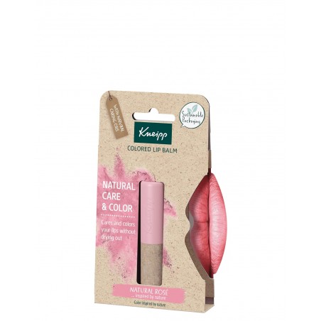 Comprar kneipp bálsamo labial con color natural rosa 3,5g al mejor precio en Farmacia4Estaciones, tu farmacia online Comprar kneipp bálsamo labial con color natural rosa 3,5g