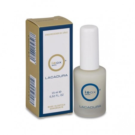 Comprar ioox lacadura base elastica 15 ml al mejor precio en Farmacia4Estaciones, tu farmacia online Comprar ioox lacadura base elastica 15 ml