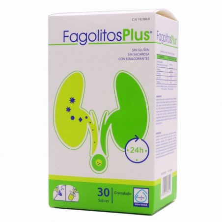Comprar fagolitos plus 30 sobres al mejor precio en Farmacia4Estaciones, tu farmacia online Comprar fagolitos plus 30 sobres