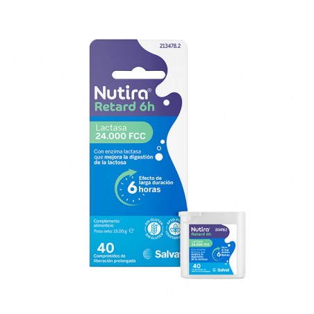 Comprar nutira retard 6h 40 comprimidos al mejor precio en Farmacia4Estaciones, tu farmacia online Comprar nutira retard 6h 40 comprimidos