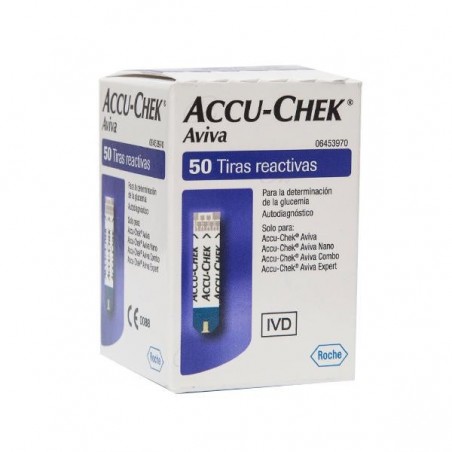 Comprar ACCU CHEK AVIVA TIRAS REACTIVAS 50 UDS