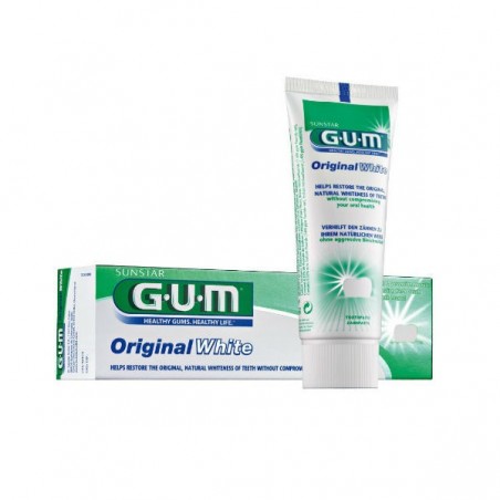 Comprar GUM ORIGINAL WHITE PASTA DENTAL 75 ML