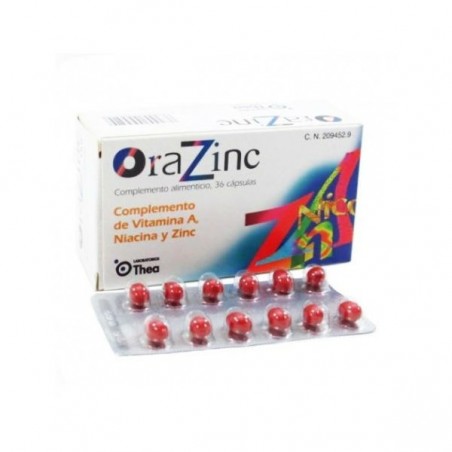 Comprar ORAZINC 36 CAPS