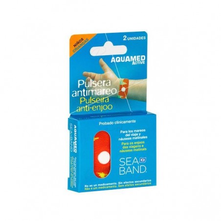 Comprar AQUAMED ACTIVE PULSERA ANTIMAREO NIÑOS 2 UDS