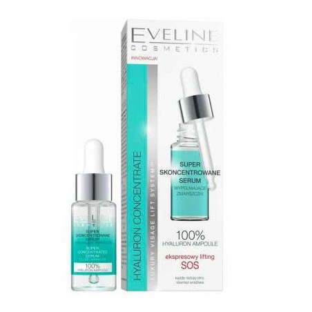 Comprar Eveline Serum Super Concentrado de Ácido Hialurónico al mejor precio en Farmacia4Estaciones, tu farmacia online Comprar Eveline Serum Super Concentrado de Ácido Hialurónico