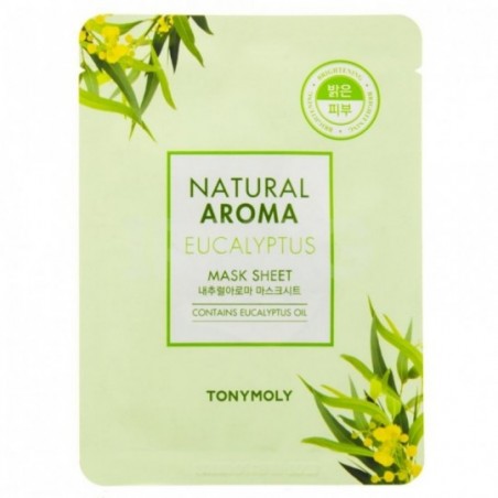 Comprar Tony Moly Mascarilla Natural de Eucalipto 21gr al mejor precio en Farmacia4Estaciones, tu farmacia online Comprar Tony Moly Mascarilla Natural de Eucalipto 21gr