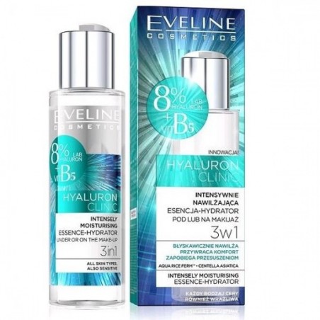 Comprar Eveline B5 Hyaluronic Clinic Intensely Moisturizing 3 in 1 al mejor precio en Farmacia4Estaciones, tu farmacia online Comprar Eveline B5 Hyaluronic Clinic Intensely Moisturizing 3 in 1