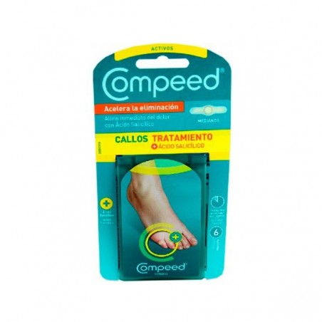 Comprar COMPEED CALLOS TRATAMIENTO-ENTRE DEDOS ACTIVOS 6 UDS