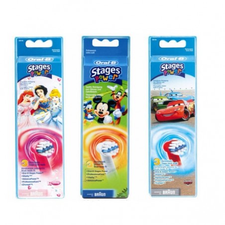 RECAMBIO CEPILLO ORAL-B STAGES 3 UND