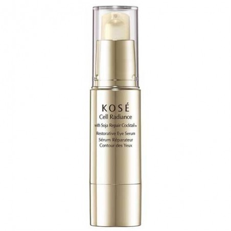 Comprar Kosé Cell Radiance With Soja Repair Serum Contorno de Ojos 15 ml al mejor precio en Farmacia4Estaciones, tu farmacia online Comprar Kosé Cell Radiance With Soja Repair Serum Contorno de Ojos 15 ml