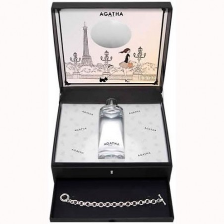 Comprar Estuche Agatha L´Amour a Paris Edt 100 ml + Regalo Pulsera al mejor precio en Farmacia4Estaciones, tu farmacia online Comprar Estuche Agatha L´Amour a Paris Edt 100 ml + Regalo Pulsera
