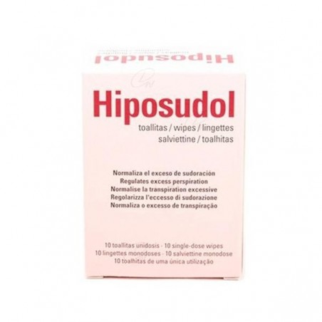 Comprar HIPOSUDOL TOALLITAS 3 ML 10 TOALLITAS