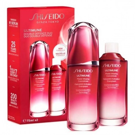 Comprar Estuche Shiseido Ultimune Double Defence Duo + Regalo al mejor precio en Farmacia4Estaciones, tu farmacia online Comprar Estuche Shiseido Ultimune Double Defence Duo + Regalo