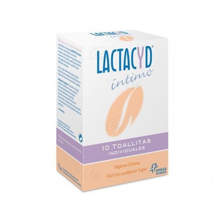 Comprar LACTACYD ÍNTIMO 10 TOALLITAS